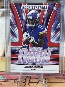 2023 Panini Rookies & Stars - Rookie Rush Jordan Addison #RR-12 Longevity (RC) - Picture 1 of 2