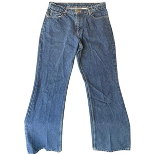 Jordache Damen Schlagjeans Gr. 13/14 lang blau High Rise - Bild 1 von 11