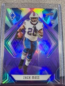 Panini Phoenix 2020 - Rookies Zack Moss #131 Fire Burst (RC)/149 numerado V400 - Imagen 1 de 2