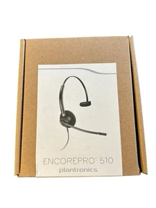 Plantronics EncorePro HW510 Monaural Noise-Canceling Headset New - Zdjęcie 1 z 4