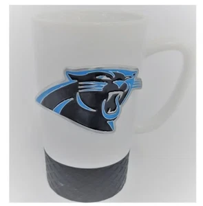 NFL Carolina Panthers 15 oz Jump Mug with Silicone Grip - Picture 1 of 3