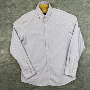 Camisa Vineyard Vines Para Hombre Grande Rosa Azul Cuadros Calce Ajustado Murray Performance - Imagen 1 de 14