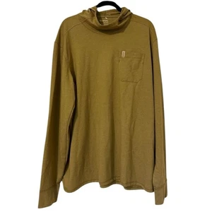 Simms Hooded Long Sleeve Top Cotton Blend Mens XXL New Fishing Outdoors - Picture 1 of 6