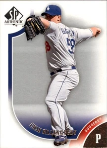 2009 SP Authentic #58 Chad Billingsley Los Angeles Dodgers - Picture 1 of 2