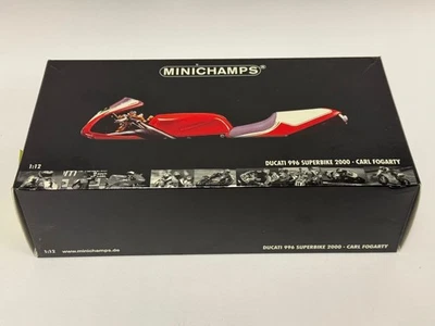 1/12 Minichamps Ducati 996 Superbike of Carl Fogarty form 2000  122001201 ABG108 - Image 1 of 4