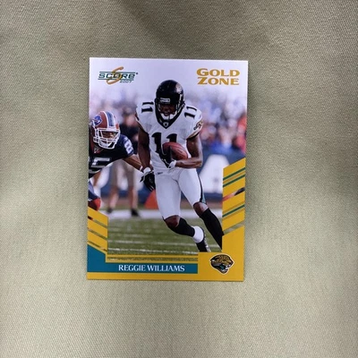 2007 Score Gold Zone /600 Reggie Williams #233 Jacksonville Jaguars 🔥 - Image 1 of 2