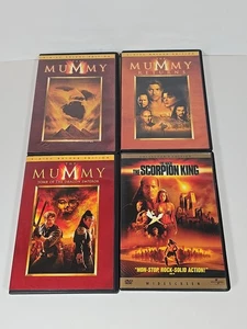 The Mummy The Mummy Returns Tomb Of The Dragon Emperor The Scorpion King (DVD) - Picture 1 of 20