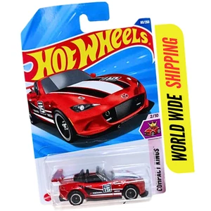 2025 Hot Wheels 15 Mazda MX-5 Miata Compact Kings Series Red Color - Picture 1 of 7