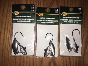 BASS PRO BAITFISH UNDERSPIN=1/2oz---3 as shownCOLORED FISHING LURES - Picture 1 of 1