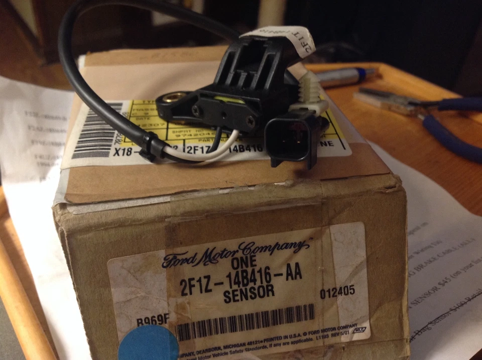 NUEVO OEM FORD 2002 2003 TAURUS Y MERCURY SABLE ASIENTO POSICIÓN BOLSA DE AIRE SENSOR Foto 1 de 3