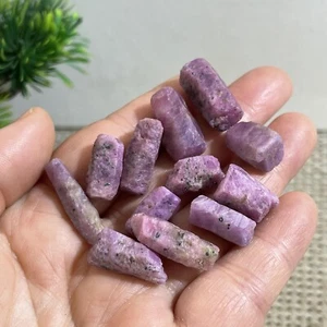 12pc 38g Natural Rough Red Corundum Stones and Minerals Reiki Ruby Raw Gemstone - Picture 1 of 12
