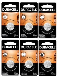 6 ~ Duracell Lithium Coin 2025 3 V 165 Ah Medical Non-Rechargeable Battery 1 pk - Picture 1 of 2