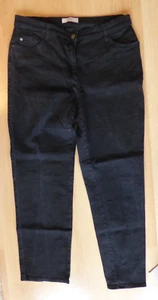 Jeans Brax Carola Gr. 42K / 21 schwarz black stone Jeanshose Hose Kurzgröße - Bild 1 von 5
