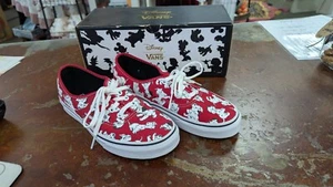 Vans Disney Dalmatians women's size 7.5 men's size 6 red and white - Picture 1 of 7