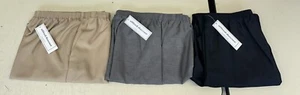 NWT - Choose Color / Size - Alfred Dunner Women's Solid Pull On Pant - Picture 1 of 9
