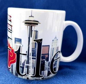 2017 Americaware Seattle jumbo mug. coffee hot chocolate Washington space needle - Picture 1 of 4