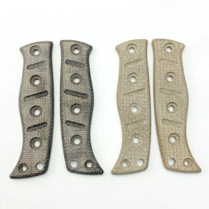 Custom Micarta Handles Grip Scales for Benchmade 375 Fixed Adamas folding Knife - Picture 1 of 11