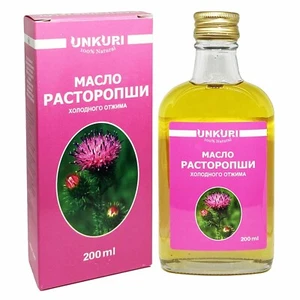 2 mal 200 ml Mariendistelöl Mariendistel Öl kaltgepresst  Масло расторопши - Bild 1 von 1