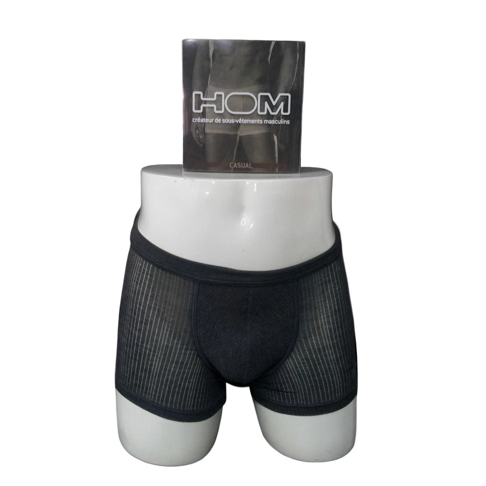 HOM Boxer Hombre Negro 90% Micromodal 10% Elastano Mod ZEN MAXI - Imagen 1 de 2