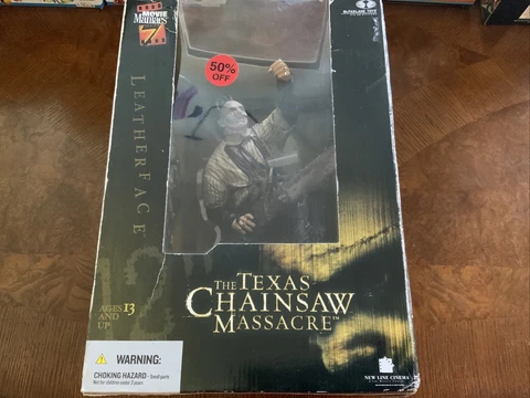 LEATHERFACE TEXAS CHAINSAW MASSACRE 12" FIGURE MCFARLANE MOVIE MANIACS SERIES 7 Cover