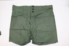 1953 British Men's green cotton boxer shorts size 4 = waist 32 to 40 each M076