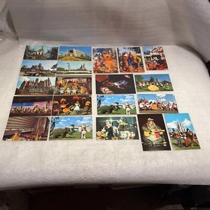 Vintage Lot Of 20 Walt Disney World Postcards UNUSED - Picture 1 of 18