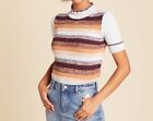 Free People Best Intentions Knit Striped Top Size S
