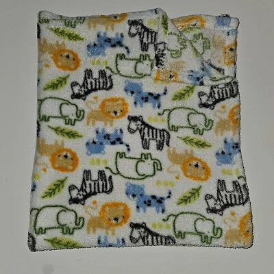 Manta polar Baby Gear elefante cebra león leopardo Lovey niño niña LEER Foto 1 de 4