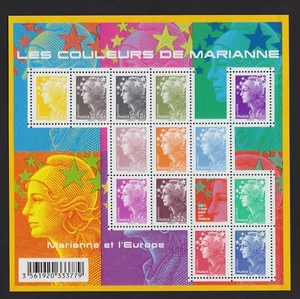 TIMBRES FRANCE NEUFS ** N F4409 LES COULEURS DE MARIANNE 2009 - Foto 1 di 1