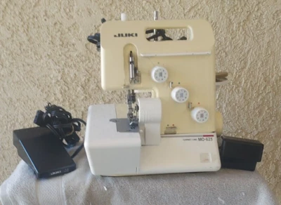 JUKI MO-623 MO 623 2/3 Thread Overlock Serger Sewing Machine (Mint)Same Day Ship - Image 1 of 4