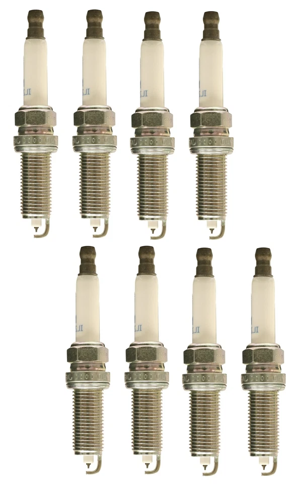 For Set of 8 NGK Laser Iridium Resistor Spark Plugs For Mercedes Benz C63AMG - Image 1 of 1
