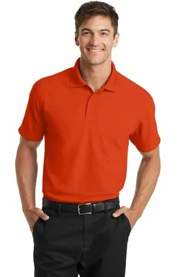Camisa polo masculina golfe Port Authority Dri-Fit zona seca grade K572 - Imagem 1 de 3