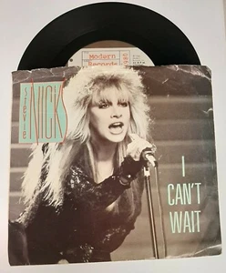 Stevie Nicks 45 RPM Vinyl Record, I Can't Wait and The Nightmare, 1986 - Imagen 1 de 9