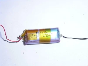 batteria 13g10 tipo industria polimeri di litio 3,7 volt 300 mAh 1,33Wh - Foto 1 di 1