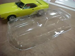 1/24 slotcar 1/24 scale Vintage 1968 Camaro slot car body clear NOT PAINTED - Picture 1 of 9