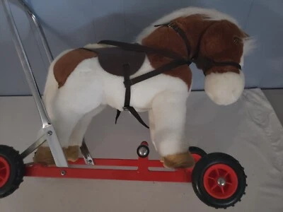 RARO De Colección Merryought Push Along Caballo Caminante Bebé Usado en Excelente Condición SESIONES DE FOTOS? INGLATERRA Foto 1 de 4