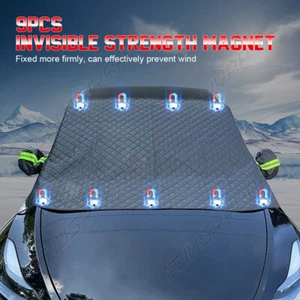 Car Windshield Cover For Ice and Snow with Side Mirror Cover Heavy For Toyota - Picture 1 of 13