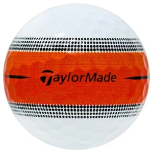 120 TaylorMade Tour Response Orange Stripe AAAAA/Mint Used Golf Balls - Picture 1 of 9