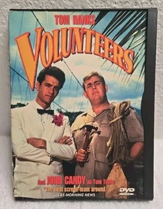 Volunteers 1985 (1999 HBO Home Video DVD Nicholas Meyer Rated R) Tom Hanks - Picture 1 of 4