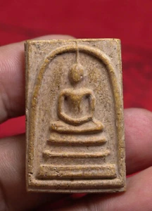 Phra Somdej Luang Phor Toh Wat Rakhang Temple RareThai Buddha Amulet Powder - Picture 1 of 4