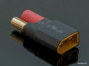 No Wires Connector - 5.5MM Female to Male XT60 Adapter - Picture 1 of 2