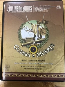 Against The Odds Magazine : GUERRA A MUERTE #23 Aug 2008 Unused/Unpunched - Picture 1 of 6