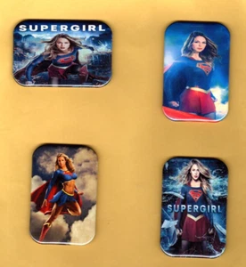 SUPERGIRL   4 REFRIGERATOR MAGNET  2" X 3"  WITH ROUNDED CORNER - Picture 1 of 6