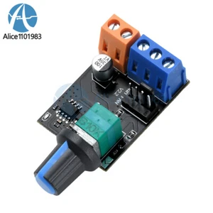 DC12V PWM Server Fan Governor 3wire 4wire Motor Stepless Speed Controller Switch - Picture 1 of 19