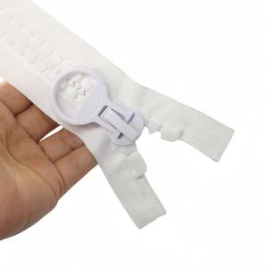 70cm #20 super große trennende riesige Kunststoff Reißverschlüsse zum Nähen von Zelten Mäntel Ove - Bild 1 von 12