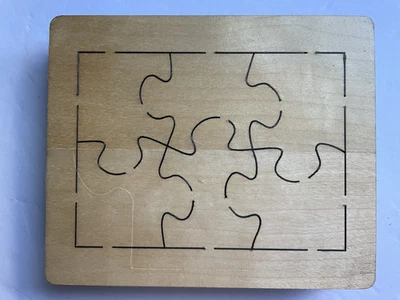 PIEZA ROMPECABEZAS AccuCut Troquelada Forma #2 P1610L Foto 1 de 3