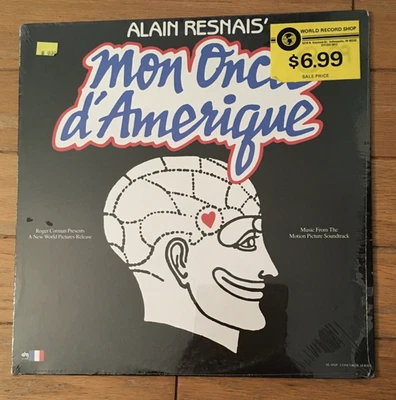 Arie Dzierlatka - MON ONCLE d'AMERIQUE Vinyl LP DRG SL 9505 SEALED - Image 1 of 4