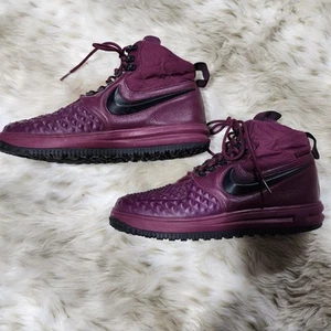 Talla 10.5 - Nike Lunar Force 1 LF1 Duckboot '17 Air Force 1 Borgoña 916682-601 - Imagen 1 de 24