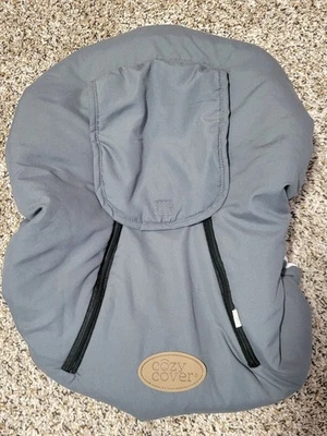 Acogedora cubierta portabebés cubierta protege a los bebés de los elementos exteriores - gris Foto 1 de 3