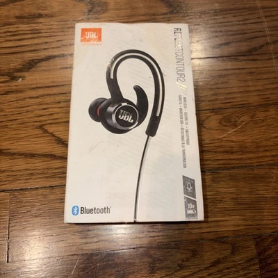 NEW JBL Reflect Contour 2 By Harman Black Bluetooth Wireless Headphones - Image 1 of 2